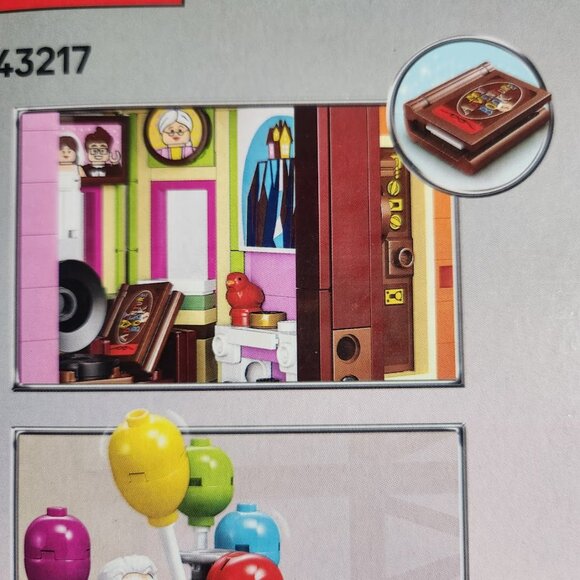 NEW Lego Disney Pixar UP House Building Set Toy with Balloons Movie Kit 43217 - Picture 9 of 16